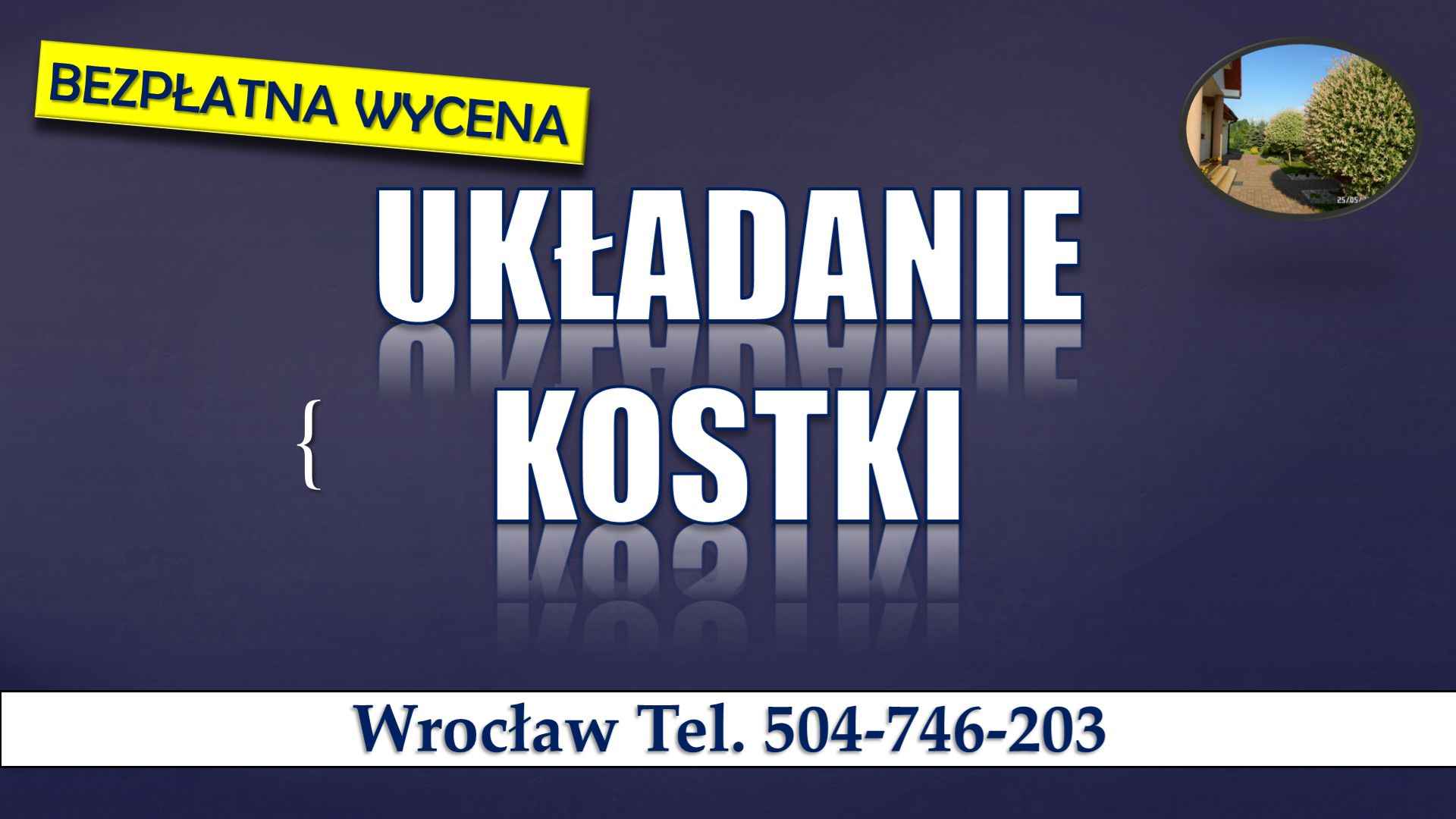 Układanie kostki brukowej Wrocław, tel. 504-746-203. Cennik usługi. Psie Pole - zdjęcie 6