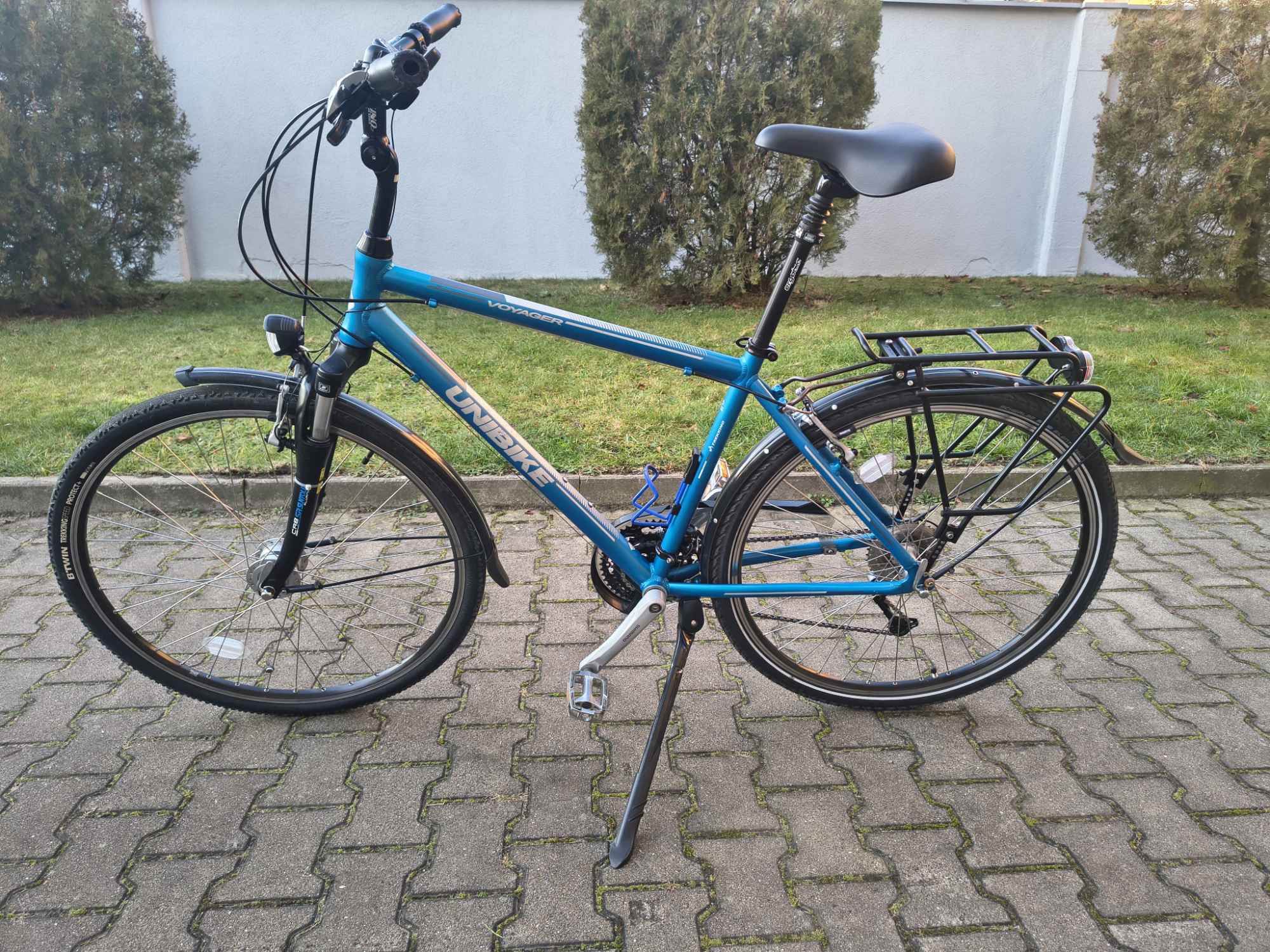 Rower Unibike Voyager - rama 19” - koła 28” - trekking Fabryczna - zdjęcie 2