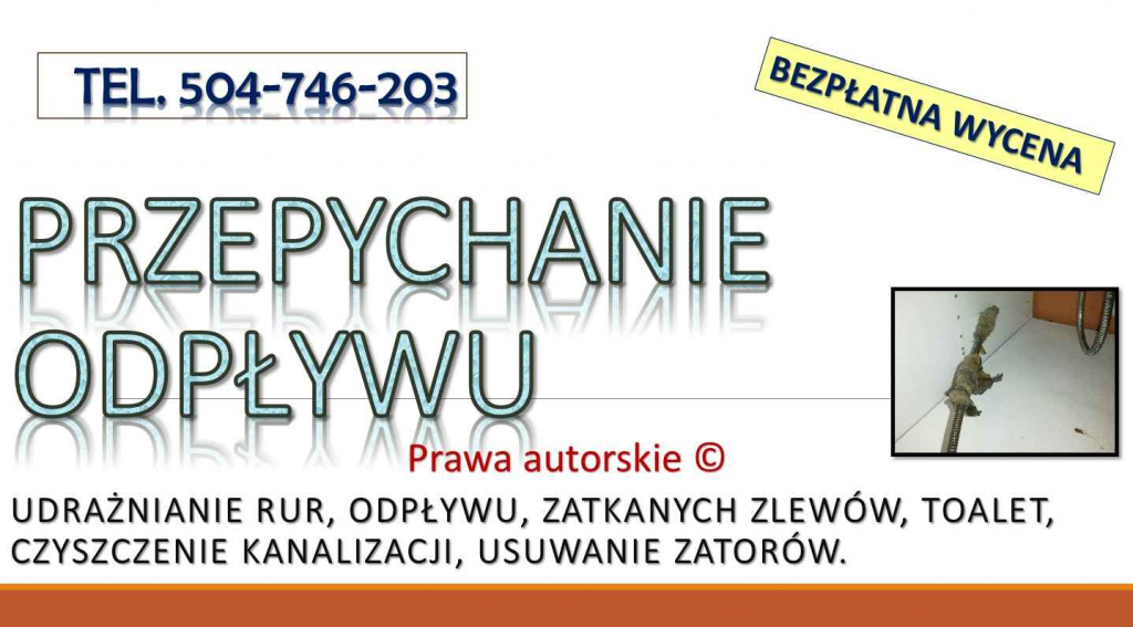 Przepychanie toalet, t504-746-203, Wrocław, udrażnianie rur, hydraulik Psie Pole - zdjęcie 2