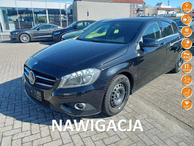 Mercedes-Benz A180 122km BENZYNA bi-xenon NAVI skóra PDC serwis 2015 Tychy - zdjęcie 1