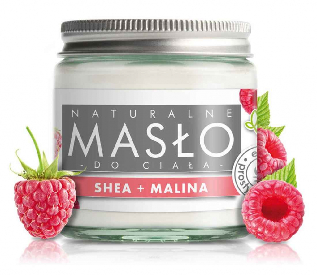 Masło do ciała - Shea Butter MALINOWE Grunwald - zdjęcie 3