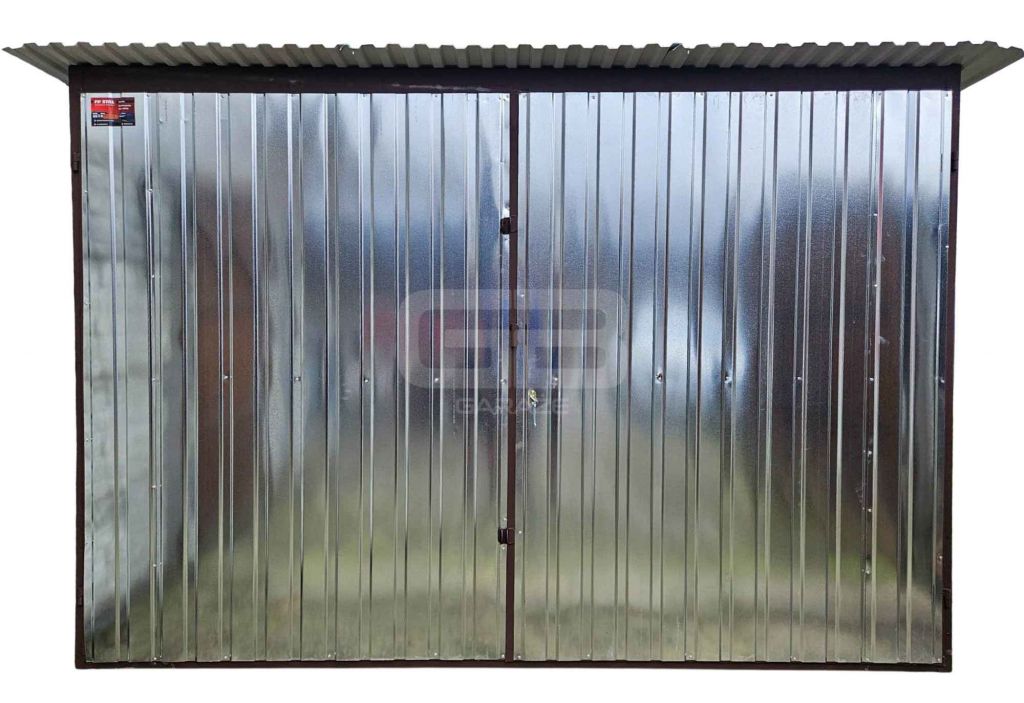 Garaż blaszany 3x5m - spad w tył - ocynk wolnostojący GB127 Piła - zdjęcie 1