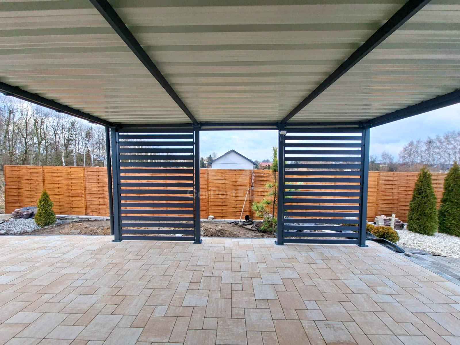 Carport PREMIUM - Wiata samochodowa 4x5m  dodatkowa zabudowa CP131 Stargard - zdjęcie 3
