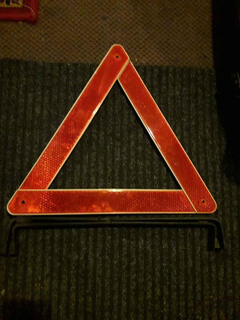 Trójkąty ostrzegawcze super stan Włochy - zdjęcie 5