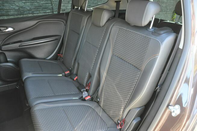 Opel Zafira 1.4 140KM Cosmo 7 foteli LED Półskóra Czujniki Dąbrowa Górnicza - zdjęcie 10