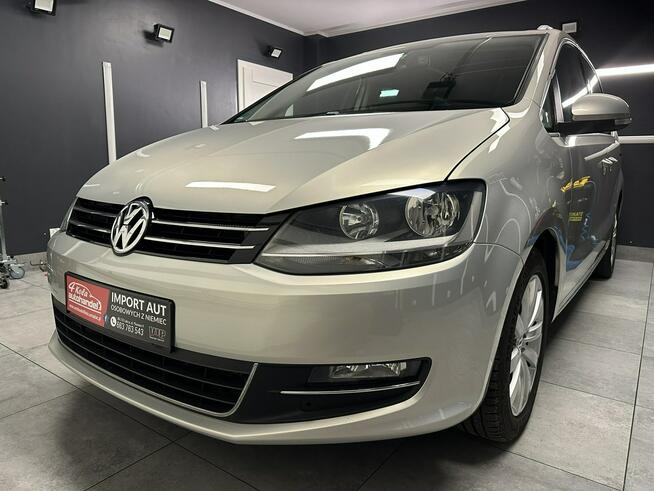 VW Sharan 2.0 TDI DSG Navi Kamera Tempomat Panorama Rej PL Gwarancja Lubrza - zdjęcie 2