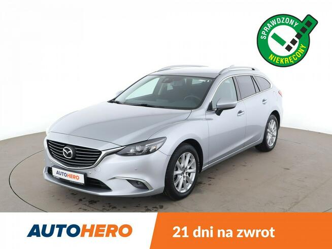 Mazda 6 lift, klima auto, czujniki parkowania, grzane fotele Warszawa - zdjęcie 1