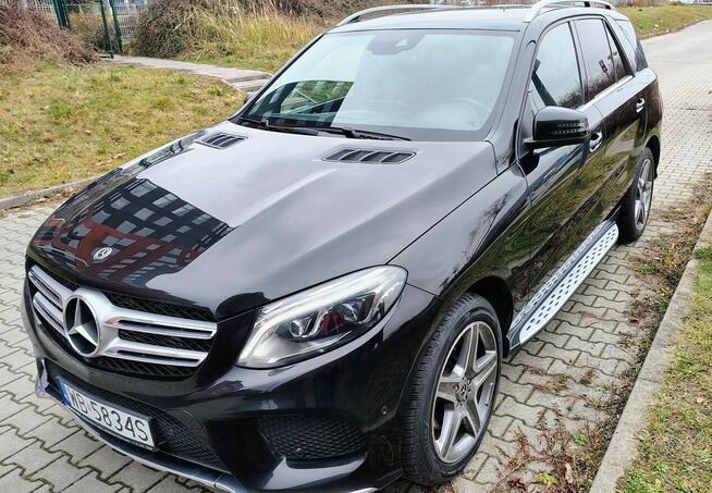 Mercedes GLE 350d 4Matic Linia AMG+SalonPL-1Wł+Serwisowany Bemowo - zdjęcie 5