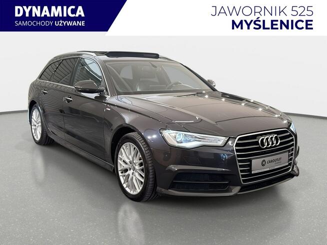 Audi A6 S-line 2.0TDI 136KM M6 2017r., dod.komplet kół, hak Myślenice - zdjęcie 1