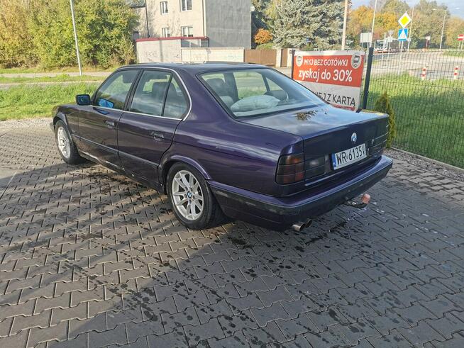 Bmw e34 sedan 520i technoviolet sporty blackhella lift Radom - zdjęcie 7