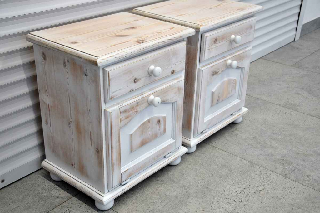 szafki nocne z drewna sosnowego - jak nowe Olsztyn - zdjęcie 2