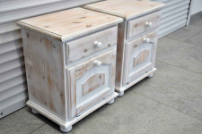 szafki nocne z drewna sosnowego - jak nowe Olsztyn - zdjęcie 2