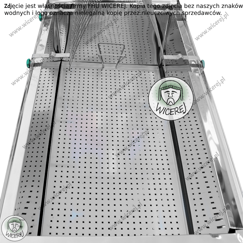 Stół 1m do Odsklepiania Sito i Pokrywa Dadant Wielkopolski Nierdzewny Jaśliska - zdjęcie 3