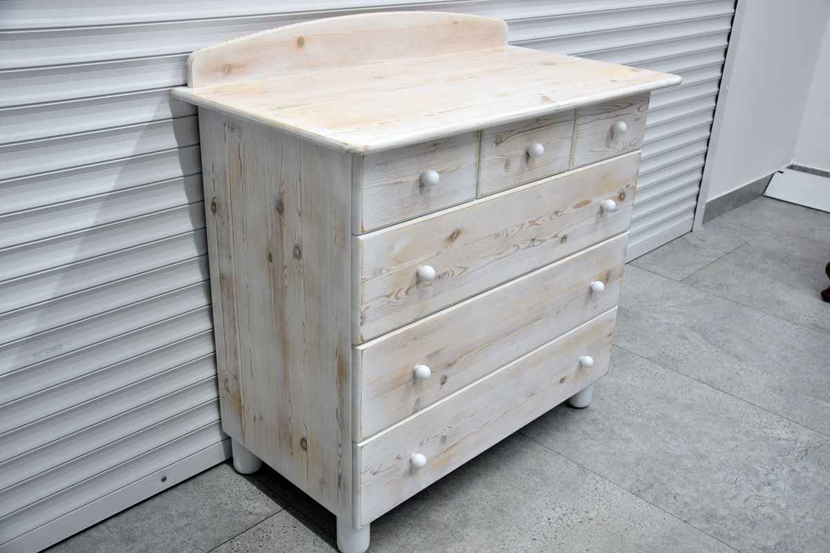 komoda z szufladami z drewna sosnowego - jak nowa Olsztyn - zdjęcie 2