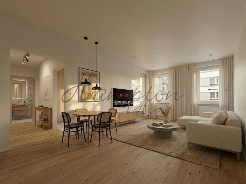 2-pok.mieszkanie,stan deweloperskim Marina Mokotów Mokotów - zdjęcie 1