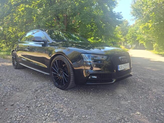 Audi A5 s-line black gloss Kraków - zdjęcie 2