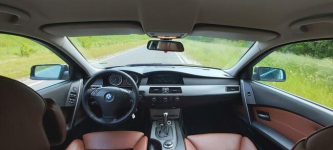 BMW 5 E61 525i 218KM 2006r NAVI AUTOMAT Skóra zarejestrowany Skarżysko-Kamienna - zdjęcie 7