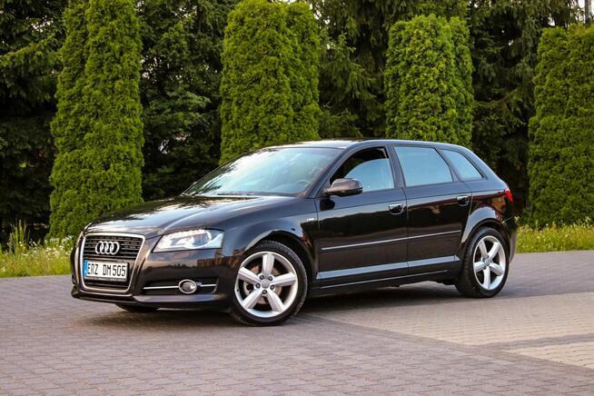 Audi A3 S-LINE Bose Pół Skóry Navi Bi-Ksenon Tempomat Parktronik Ledy Ostrów Mazowiecka - zdjęcie 12