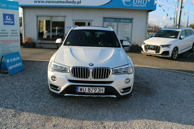 BMW X3 Salon Polska Panorama Kamera Skóra Webasto Warszawa - zdjęcie 3