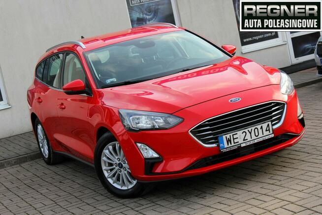 Ford Focus Titanium Podgrz. Kier. SalonPL FV23% BLIS Nawigacja Kamera Sokołów - zdjęcie 1