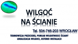 Lokalizacja i pomiar wilgoci, t. 504746203, Wrocław, wilgoć, przyczyny Psie Pole - zdjęcie 1
