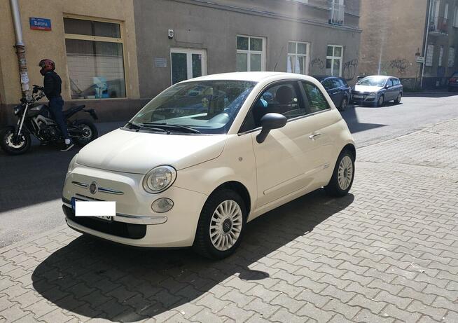 Fiat 500 Biala Perla Benzyna Nidzica - zdjęcie 4