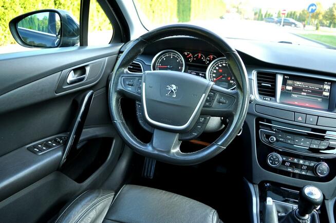 Peugeot 508 2,0 HDI 150KM Panorama Led Navi Climatronic Skóra Xenon Płock - zdjęcie 6
