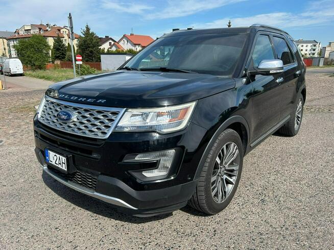 Explorer Platinum 3.5 V6 365KM AWD | 7 os | FULL | Skóra | Panorama Siedlce - zdjęcie 2