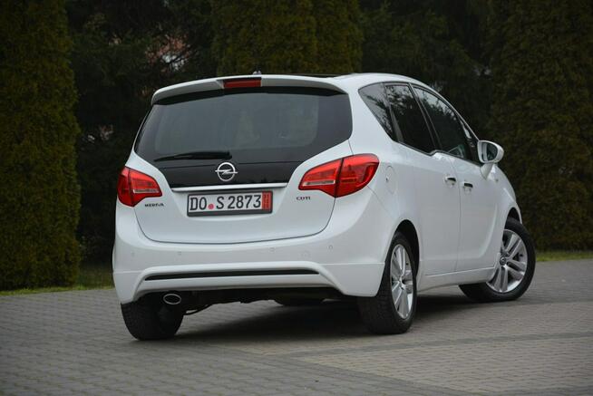 Opel Meriva Innovation Brązowe Skóry Kolorowa Navi 2xParktronic ASO Ostrów Mazowiecka - zdjęcie 7