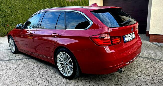 BMW 320d F31 Luxury Bogata Wersja Piękny Kolor Zarejestrowana Opłaty Wrocław - zdjęcie 4