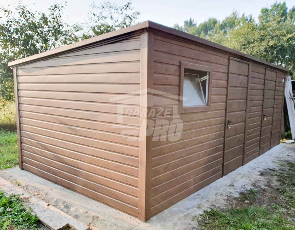 Domek ogrodowy - schowek 6x3 2x drzwi + okno Drewnopodobny GP219 Białystok - zdjęcie 4