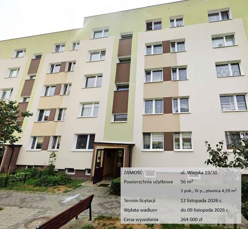 Licytacja, do zamieszkania Zamość - zdjęcie 2