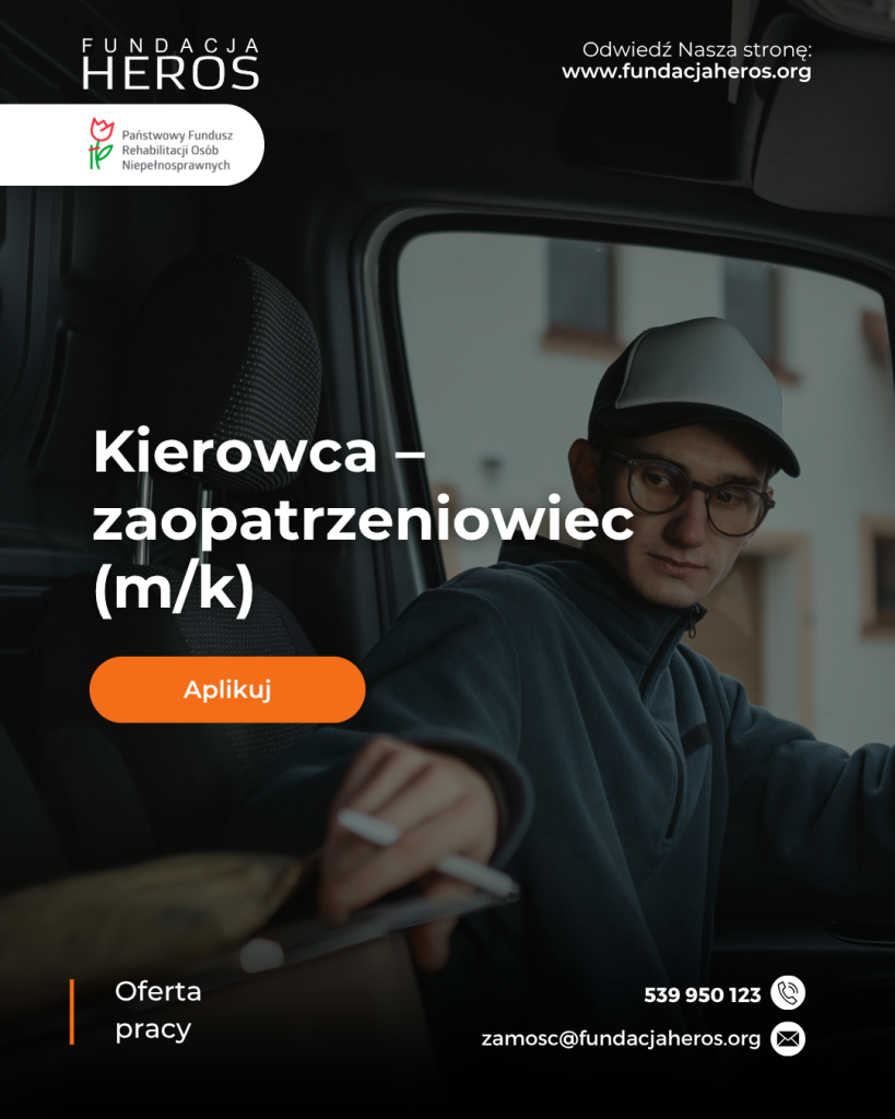 Kierowca – zaopatrzeniowiec (m/k) Zamość - zdjęcie 1