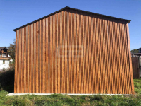 Garaż blaszany 6x9 Brama + 3x okno drewnopodobny  Dach GB184 Kraśnik - zdjęcie 5