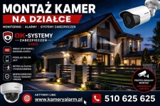 Montaż Kamer na Działce Łódź – Monitoring Działki, Domku Letniskowego.