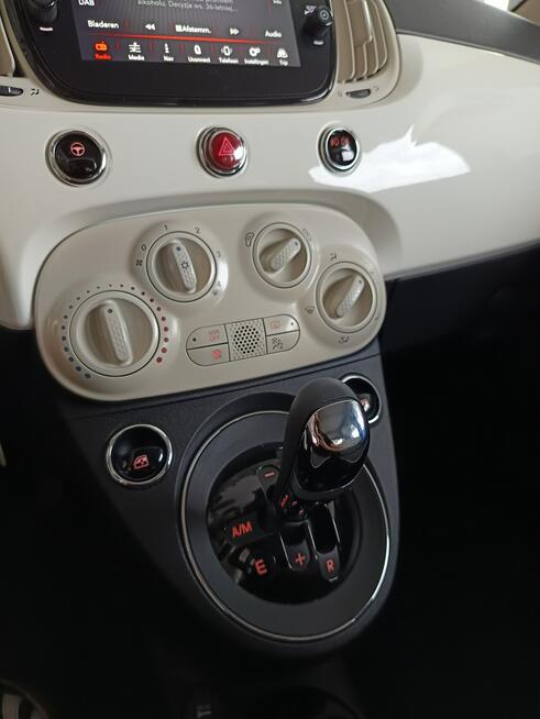 Fiat 500  LOUNGE 1.2 69KM Automat, niski przebieg, serwis Nowy Sącz - zdjęcie 11
