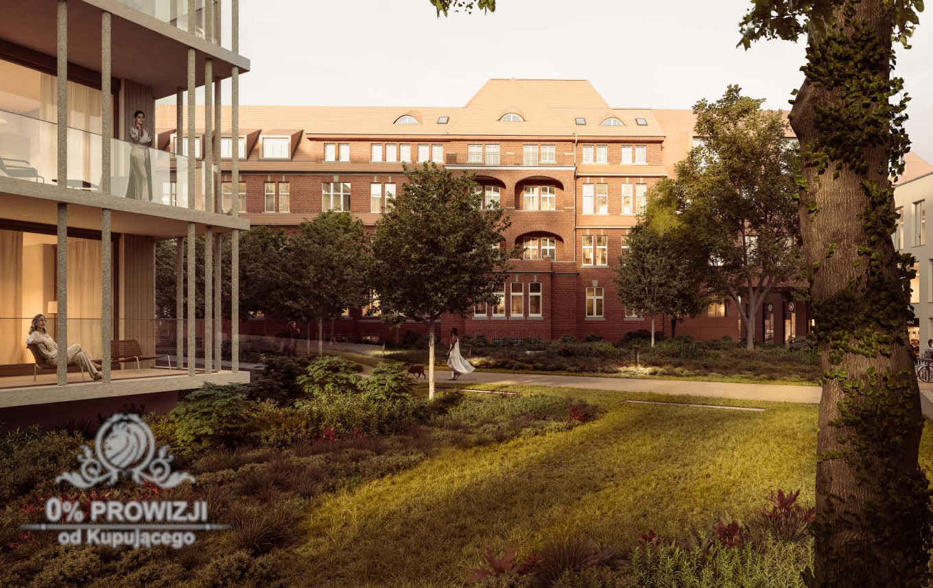 Piękny Apartament w centrum/Borek/piękny taras/otoczony zielenią Wrocław - zdjęcie 3