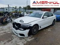 BMW 530 2020, 2.0L, uszkodzony przód