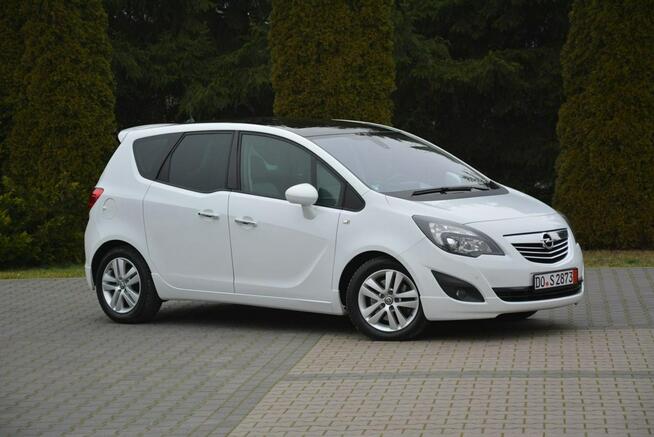 Opel Meriva Innovation Brązowe Skóry Kolorowa Navi 2xParktronic ASO Ostrów Mazowiecka - zdjęcie 3