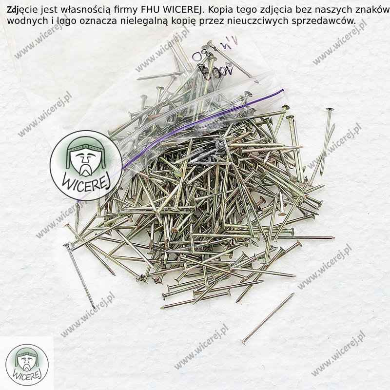 Gwoździe do zbijania ramek 1,4 x 30mm - 100g stal ocynkowana Jaśliska - zdjęcie 1