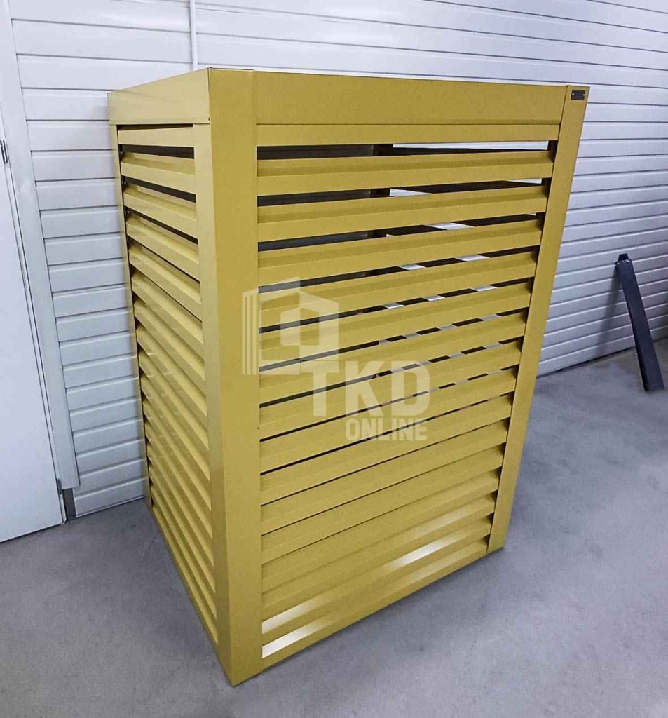 Osłona klimatyzatora – pompy ciepła 120x80x180cm cm Piaskowy TKD448 Kalisz - zdjęcie 4