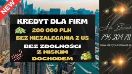KREDYT DLA FIRM DO 200 000 PLN – NA UPROSZCZONYCH ZASADACH!