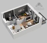 Mieszkanie 2pok, 35,63m2 z balkonem, ogrz.miejskie, Krzyki, Wrocław Krzyki - zdjęcie 9