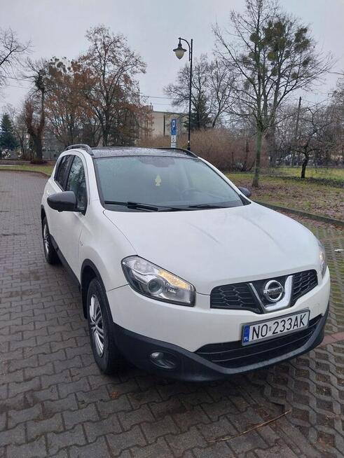 Nissan 1.6 Qashqai 1,6 HDI 2014rej. PANORAMA DACH biała perł Bydgoszcz - zdjęcie 1