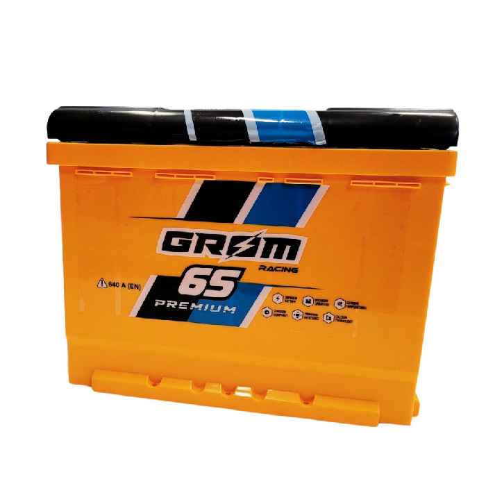 Akumulator Grom Racing 65Ah 640A EN PRAWY PLUS Ostrowiec Świętokrzyski - zdjęcie 1