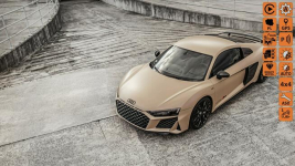 AUDI R8 BEIGE 222PCS DECENNIUM EVOCLUB PROJECT Ropczyce - zdjęcie 1