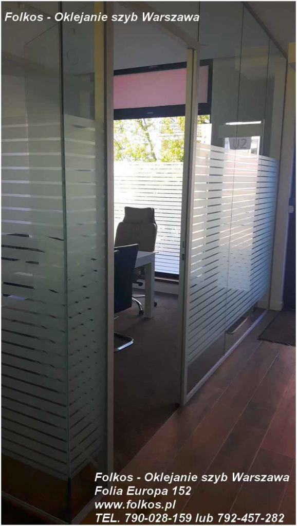 Folie okienne Łomża i okolice - Oklejanie szyb folią Folkos folie Łomża - zdjęcie 6