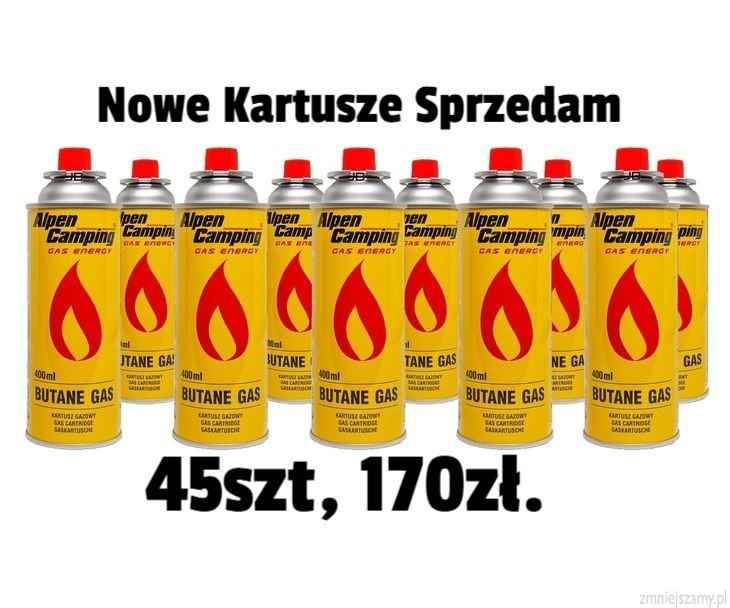 Sprzedam NOWE KARTUSZE GAZ - 45szt. Siemianowice Śląskie - zdjęcie 1