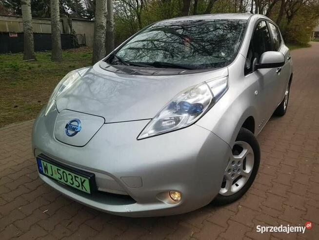 Nissan Leaf 2012 rok pierwszy właściciel Warszawa - zdjęcie 1