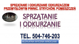 Odkurzanie piwnic,  cennik, t. 504746203, Wrocław, strychu, magazynu.. Psie Pole - zdjęcie 1